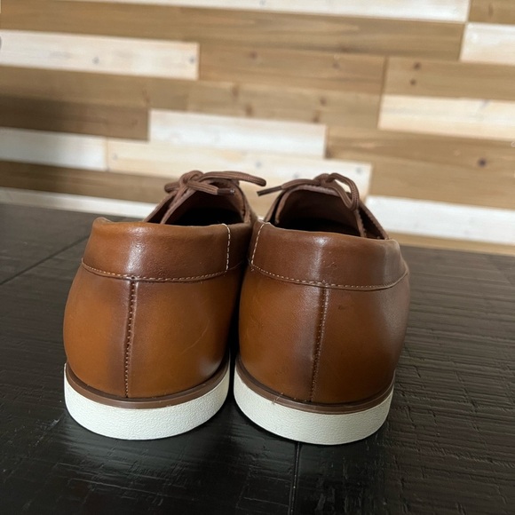 Men's Section X Dress Shoes Loafers SZ  10.5 Tan Brown Leather - Picture 4 of 8
